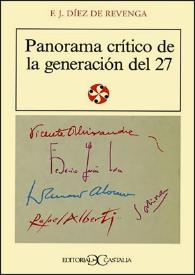 Panorama crítico de la Generación del 27