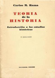 Teoría de la historia : introducción a los estudios históricos