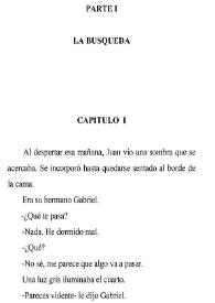 La búsqueda. Capítulo 1