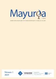 Mayurqa : Revista del Departament de Ciències Històriques i Teoria de les Arts