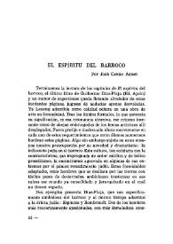 El espíritu del barroco