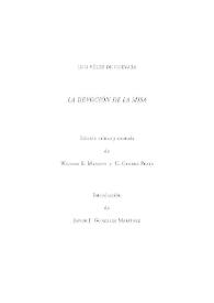 Preliminares, con introducción crítica, ensayo textual y bibliografía. La devoción de la misa