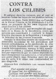 Contra los célibes