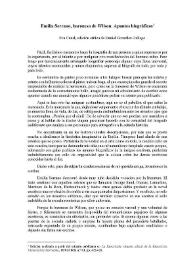 Emilia Serrano, baronesa de Wilson. Apuntes biográficos