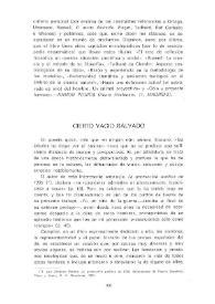 Cierto vacío salvado