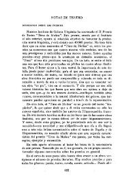 Cuadernos hispanoamericanos, núm. 142 (octubre 1961). Notas de teatro