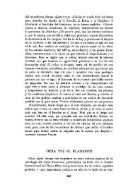 Otra vez el flamenco  