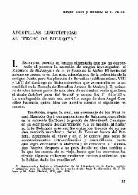Apostillas lingüísticas al 'Fecho de Buluqiya'
