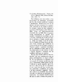 Alejandro Busuioceanu: 'Poemas patéticos'. Madrid, 1948 (Colección Mensajes, núm. 7) [Reseña]
