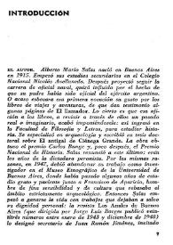 Introducción a 'El llamador' de Alberto Mario Salas