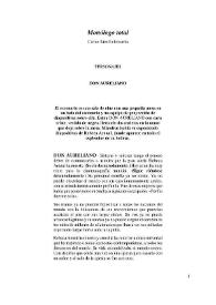 Monólogo total / Carlos Etxeba | Biblioteca Virtual Miguel de Cervantes