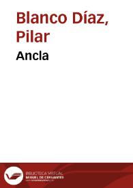 Ancla / Pilar Blanco Díaz