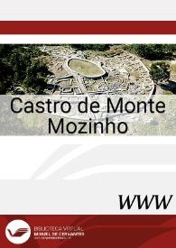 Más información sobre Castro de Monte Mozinho (Penafiel, Portugal) / Teresa Soeiro