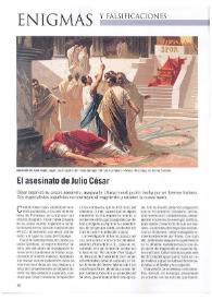 El asesinato de Julio César / José M.ª Blázquez Martínez,  Javier Cabrero | Biblioteca Virtual Miguel de Cervantes