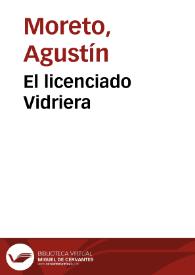 El licenciado Vidriera / Agustín Moreto; colección hecha e ilustrada por D. Luis Fernández-Guerra y Orbe | Biblioteca Virtual Miguel de Cervantes