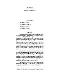 Beatrices / Pasqual Alapont Ramon | Biblioteca Virtual Miguel de Cervantes