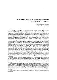 Semántica jurídica: binomios léxicos en la prosa notarial | Biblioteca Virtual Miguel de Cervantes