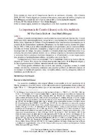 La importancia de Castulo (Linares) en la Alta Andalucía / M.ª Paz García-Gelabert, José María Blázquez | Biblioteca Virtual Miguel de Cervantes