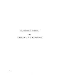 Academicorum curricula del Excmo. Sr. D. Luis Blanco-Soler | Biblioteca Virtual Miguel de Cervantes