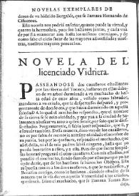 El licenciado Vidriera / Miguel de Cervantes Saavedra; edición de Florencio Sevilla Arroyo | Biblioteca Virtual Miguel de Cervantes
