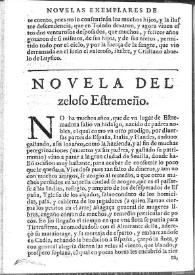 El celoso extremeño / Miguel de Cervantes Saavedra | Biblioteca Virtual Miguel de Cervantes