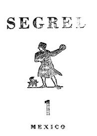 Segrel : (México D. F.) | Biblioteca Virtual Miguel de Cervantes