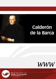 Visitar: Calderón de la Barca / dirigido por Evangelina Rodríguez Cuadros, coordinado por Beatriz Aracil