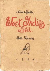 West Indies, Ltd. (1934) / Nicolás Guillén | Biblioteca Virtual Miguel de Cervantes