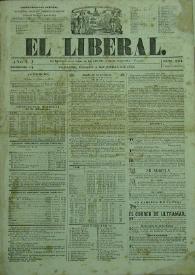 El Liberal | Biblioteca Virtual Miguel de Cervantes