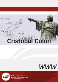 Visitar: Cristóbal Colón / director científico Primitivo Pla Alberola