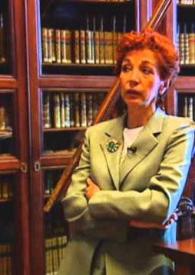 Aportación de Alfonso XIII a la Real Biblioteca / interviene María Luisa López-Vidriero, directora de la Real Biblioteca