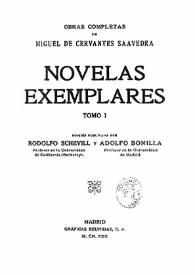 Nouelas exemplares / de Miguel de Ceruantes Saauedra; dirigido a Don Pedro Fernández de Castro ... | Biblioteca Virtual Miguel de Cervantes