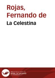 La Celestina / Fernando de Rojas; adaptación Félix Álvarez Sáenz | Biblioteca Virtual Miguel de Cervantes
