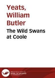 The Wild Swans at Coole / William Butler Yeats | Biblioteca Virtual Miguel de Cervantes