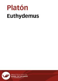 Euthydemus / Plato | Biblioteca Virtual Miguel de Cervantes