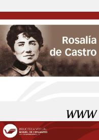 Rosalía de Castro / dirección Marina Mayoral | Biblioteca Virtual Miguel de Cervantes