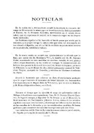 Noticias. Boletín de la Real Academia de la Historia, Vol. 55. Cuaderno VI | Biblioteca Virtual Miguel de Cervantes