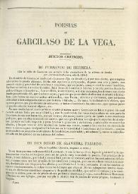 Poesías de Garcilaso de la Vega | Biblioteca Virtual Miguel de Cervantes