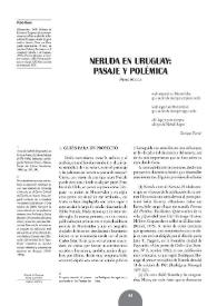Neruda en Uruguay: pasaje y polémica / Pablo Rocca | Biblioteca Virtual Miguel de Cervantes