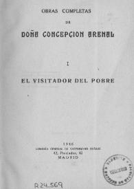 El visitador del pobre / Concepción Arenal | Biblioteca Virtual Miguel de Cervantes