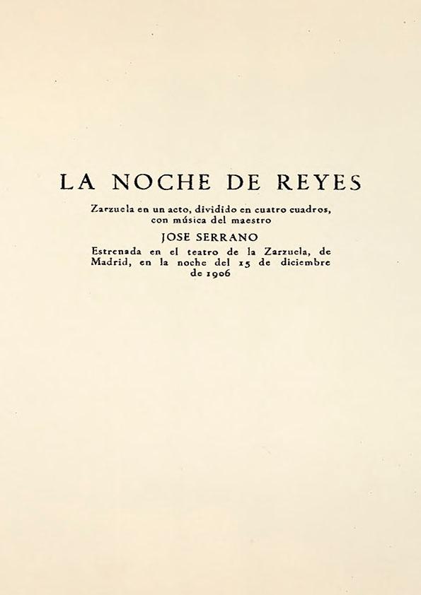 La  noche de reyes / Carlos Arniches | Biblioteca Virtual Miguel de Cervantes