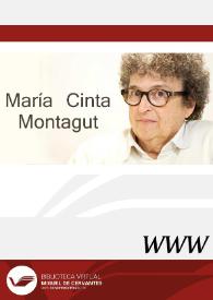 María Cinta Montagut / directora Rosa Lentini | Biblioteca Virtual Miguel de Cervantes