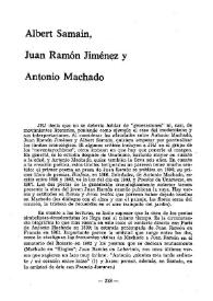 Albert Samain, Juan Ramón Jiménez y Antonio Machado / Biruté Ciplijauskaité | Biblioteca Virtual Miguel de Cervantes