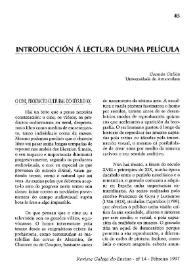 Introducción á lectura dunha película / Germán Gullón | Biblioteca Virtual Miguel de Cervantes