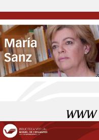 María Sanz / Ángel L. Prieto de Paula | Biblioteca Virtual Miguel de Cervantes