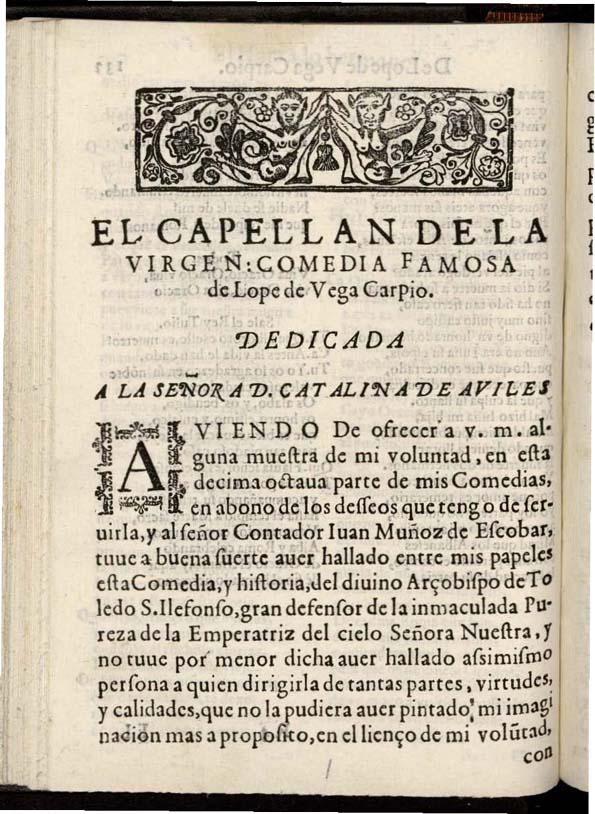 El capellan de la Virgen | Biblioteca Virtual Miguel de Cervantes