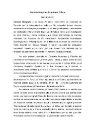 Gonzalo Manglano. Semblanza crítica / Germán Gullón | Biblioteca Virtual Miguel de Cervantes