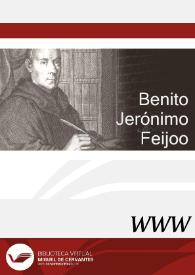 Benito Jerónimo Feijoo / directora Inmaculada Urzainqui | Biblioteca Virtual Miguel de Cervantes