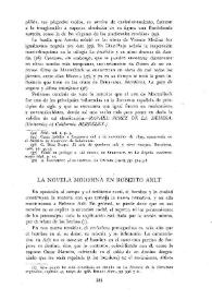 La novela moderna en Robert Arlt / Robert M. Scari | Biblioteca Virtual Miguel de Cervantes