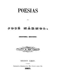 Poesías. Tomo 3 | Biblioteca Virtual Miguel de Cervantes